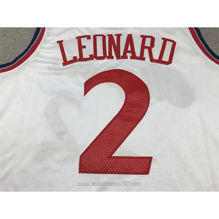 Camiseta Los Angeles Clippers Kawhi Leonard #2 Association 2024-25 Blanco